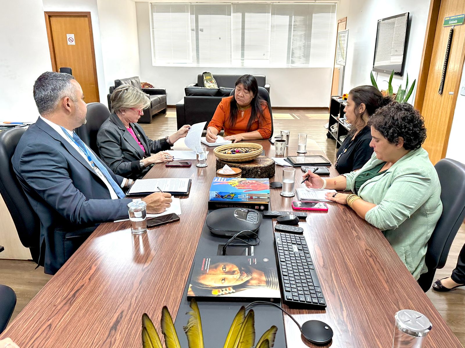 Coordenadora da Bancada de MT vai à Funai debater demarcação de terras indígenas no Xingu